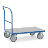 Schiebebügelwagen mit Hart-PVC Plattformen - Traglast 500 - 600 kg