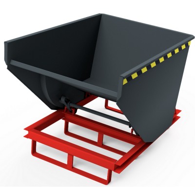 Selbstkipper mit Gabelhubwagen-Aufnahme, Traglast bis 2.500 kg